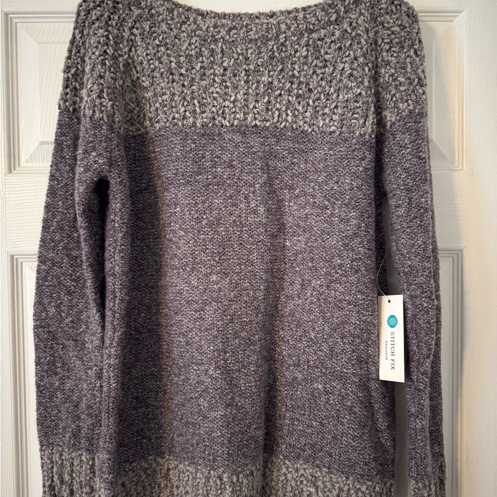 Fate Clairina purple sweater - Size M - NWT - Stitchfix exclusive